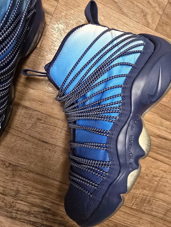 Nike Air Zoom Cabos \'SAMPLE\' The GLOVE Payton Coastal Blue/White Sneakers Sz 9 main image 12